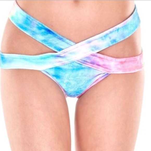 Iheartraves tiedye bottoms - Picture 1 of 3